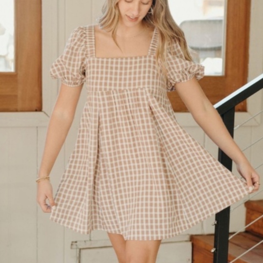 Carly Jean Los Angeles Libbey Dress - Gingham